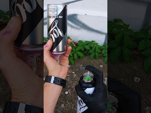 HOW TO MIXING SPRAY CANS #spraypaint #graffiti #mixing