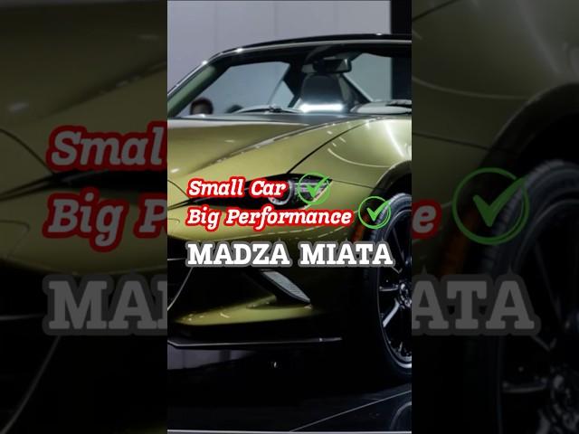 2025 Mazda MX 5 Miata | Small car, big performance highlights #mazdamx5miata