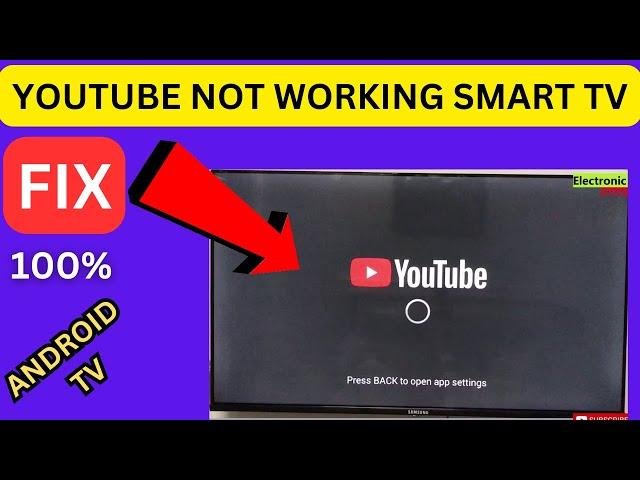 Youtube Not Working on Smart Tv