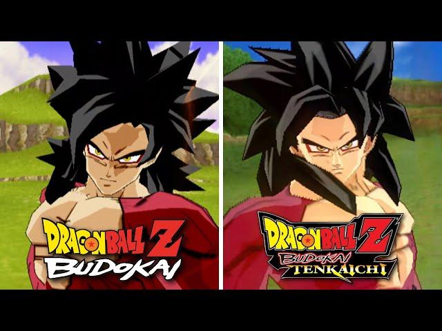Comparing Budokai vs Tenkaichi Trilogies