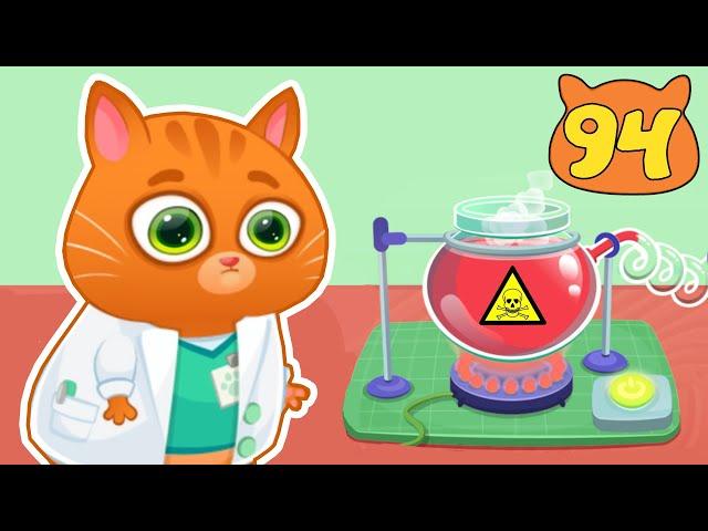 Суровый КОТИК БУБУ №94. Новые волшебные зелья. Мультик ИГРА про котят на Хвостик ТВ