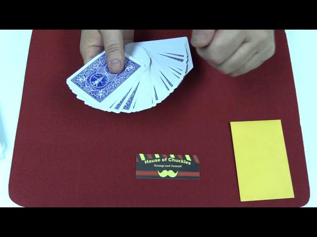 One Way Forcing Deck - Card Force Magic Trick - Bicycle Brand Cards