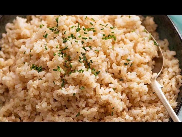 The last "How to Cook Brown Rice" recipe you'll ever watch