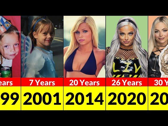 WWE Liv Morgan Transformation From 1 to 30 Years Old