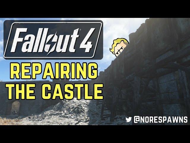 Fallout 4 - Repairing The Castle