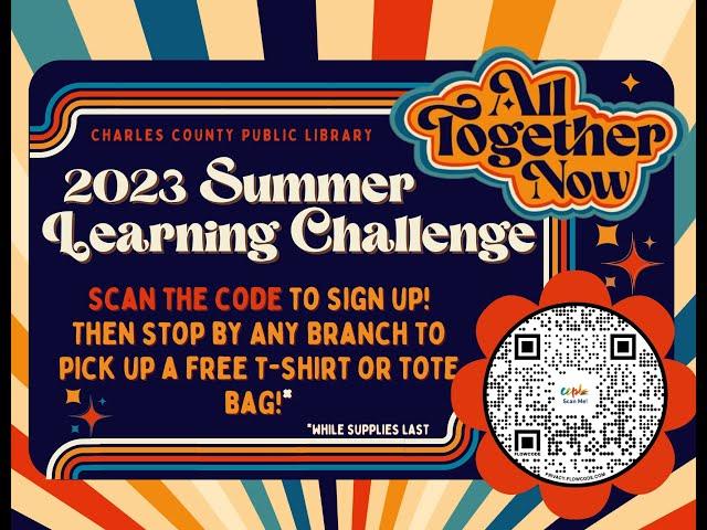 Your Charles County Summer Learning Challenge