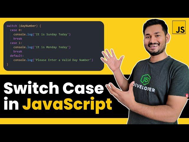 Switch Statement in JavaScript | Switch Case | The Complete JavaScript Course | Ep.15