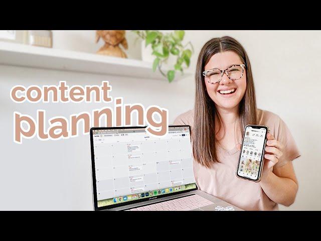 HOW I PLAN & CREATE MY CONTENT MARKETING CALENDAR (Ideas, Organization, Batching)