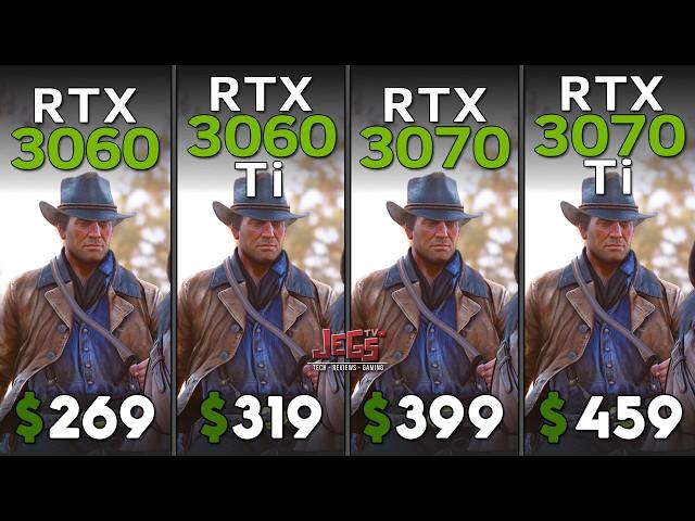 RTX 3060 vs RTX 3060 Ti vs RTX 3070 vs RTX 3070 Ti | Tested in 15 games