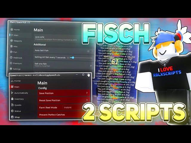 NEWEST Fisch Scripts Hack GUI [INFINITE FISH + XP AUTO FARM, DUPE, AUTO SELL & More]