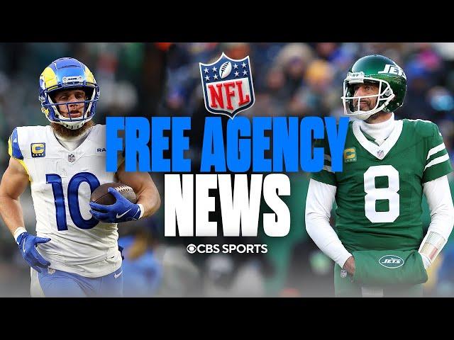 The latest news around Aaron Rodgers, potential landing spots for Cooper Kupp | 2025 NFL Free Agency