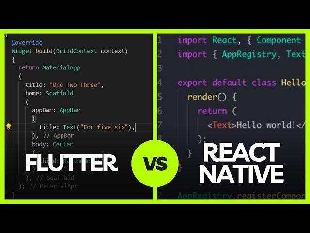 Flutter vs. React Native: Mobile App Development Pros and Cons