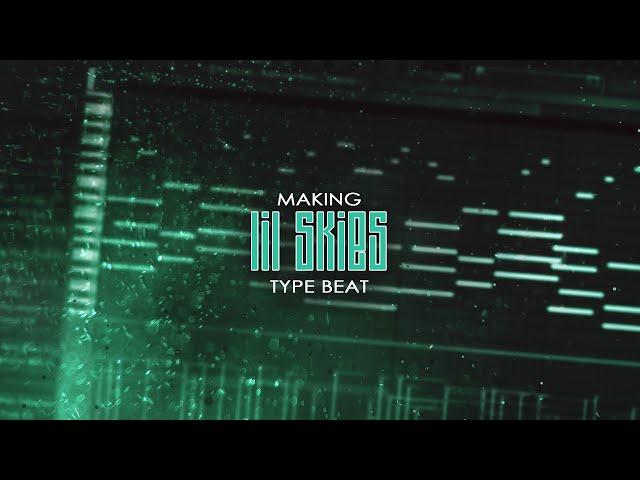 MAKING A LIL SKIES TYPE BEAT | FL STUDIO TUTORIAL #shorts