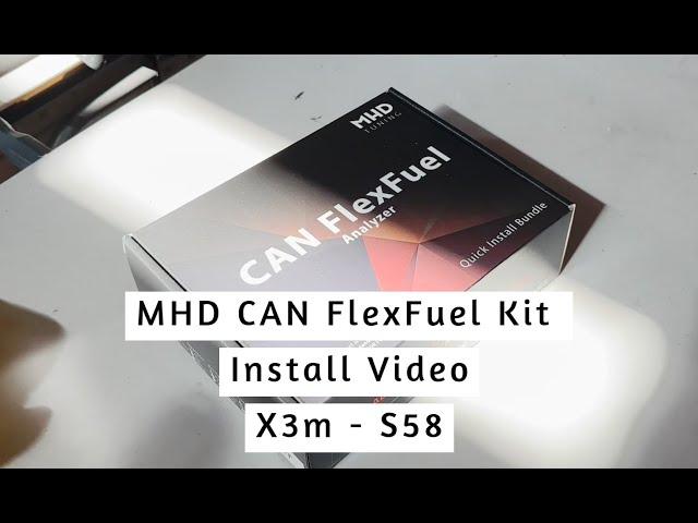 MHD CAN FlexFuel Analyzer Kit - X3m S58 Install