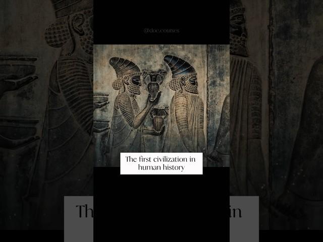 The First Human Civilization: The Sumerians (Mesopotamia)