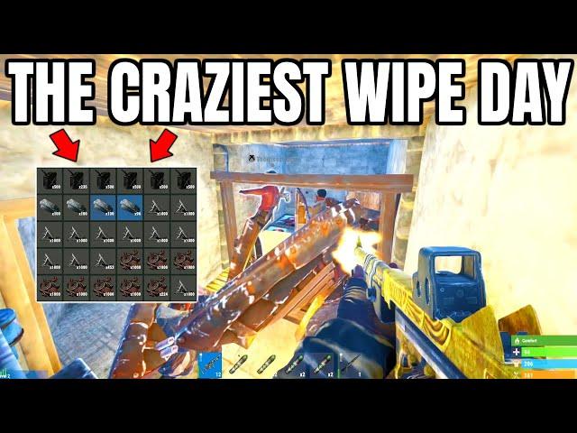 The Craziest Wipe Day - Rust Console Edition