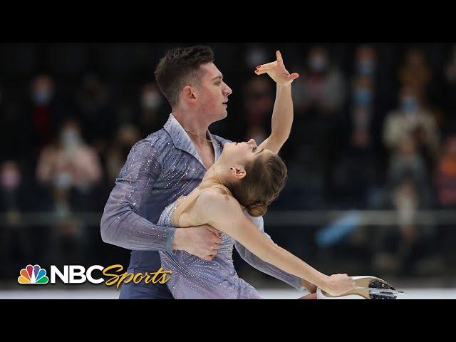 Mishina and Galliamov lead a Russian sweep at the European Championships | NBC Sports