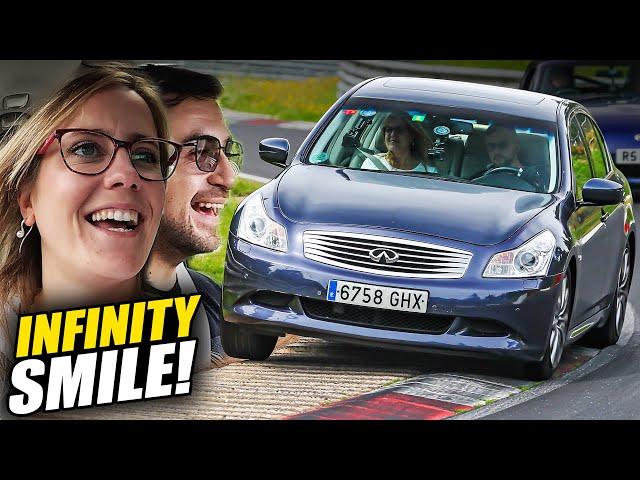 Infiniti G37 S Made Her Smile The Whole Lap! // Nürburgring