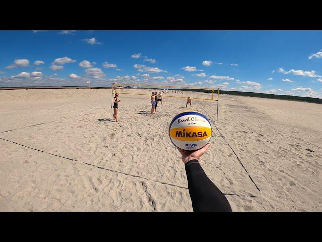 BEACH VOLLEYBALL FIRST PERSON | DESERT GAME | BEST MOMENTS | 76 episode (HD)