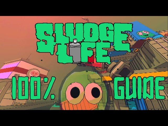 Sludge Life 100% Guide: ALL SLUGS/ZOOM SPOTS/ACHIEVEMENTS/ENDINGS