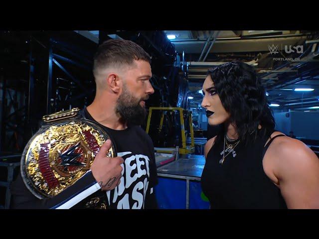 Finn Balor confronts Rhea Ripley - WWE RAW 9/16/2024