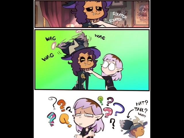 Tail| The Owl House Comic #theowlhouse #toh #comic #luz #amity #lumity #titanluz  #owlhouse