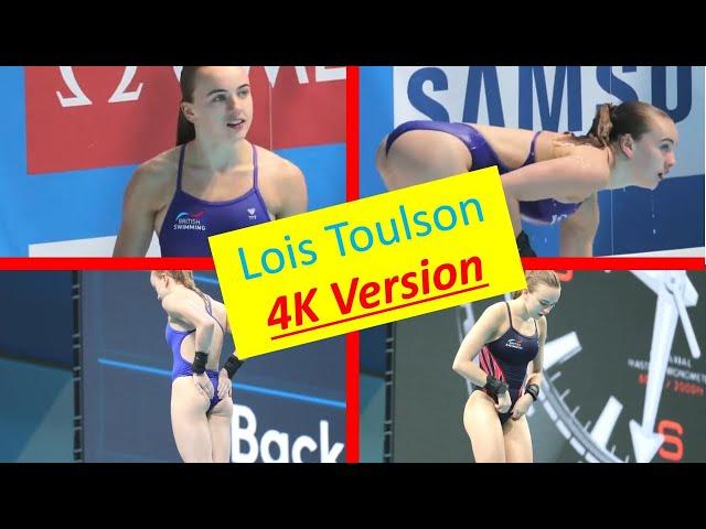 [ 4K ] Women's Diving | Lois Toulson | Beautiful Diver | CLOSE-UP | 2017 FINA Diving