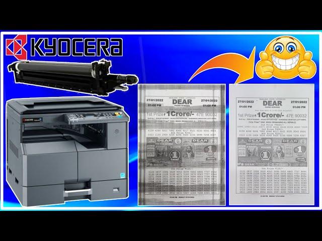 KYOCERA TASKalfa 1800 Drum cleaning / KYOCERA TASKalfa 1800, 1801, 2200, 2201 rolar charger cleaning