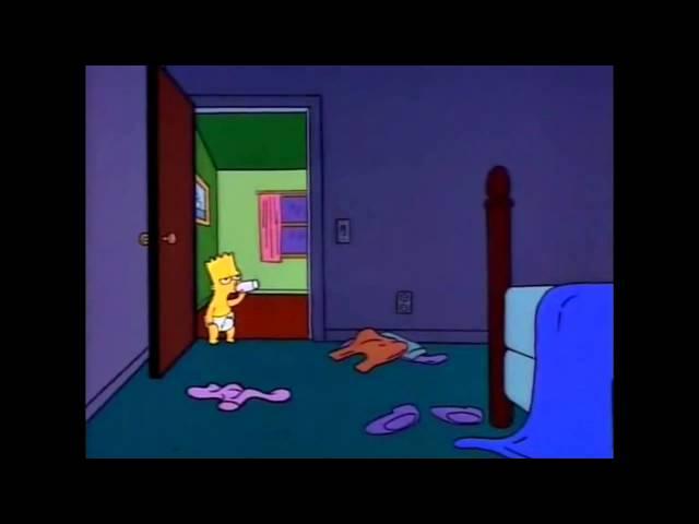 Bart's first word