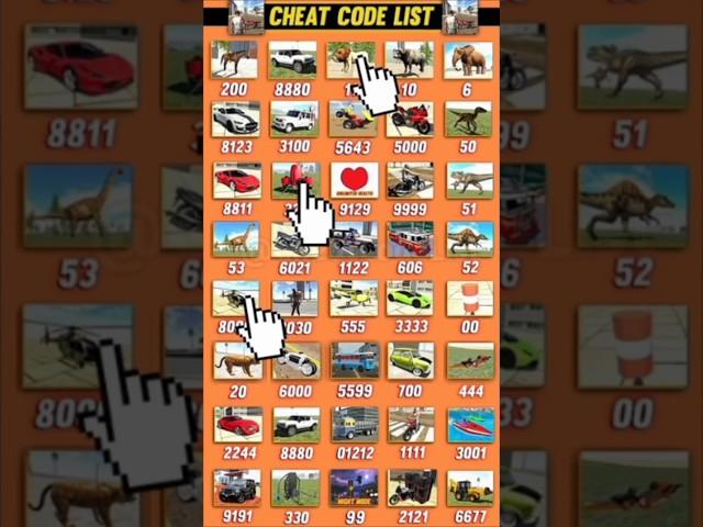 Indian Bikes Driving 3D || All NEW CHEATS CODES #shorts #short #shortsfeed #shortsvideo #viralvideo