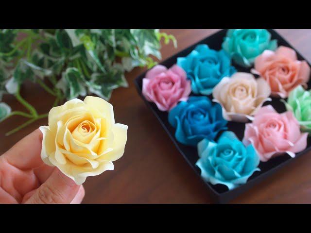 DIY How to Make Paper Roses