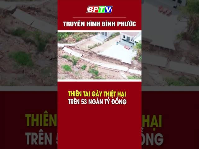 Thiên tai gây thiệt hại trên 53 ngàn tỷ đồng #shorts  | BPTV