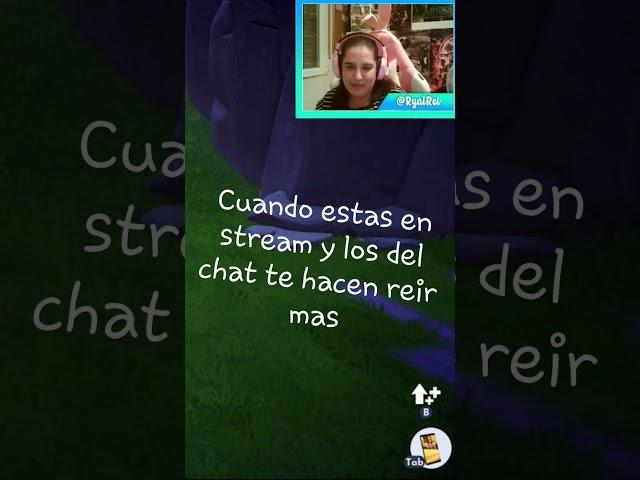  Cuando te da un ataque de risa en pleno stream #shorts