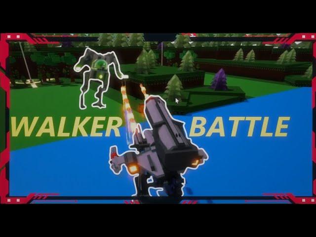 WALKER BATTLE ft.@cyber0mega513  | Roblox Build a boat