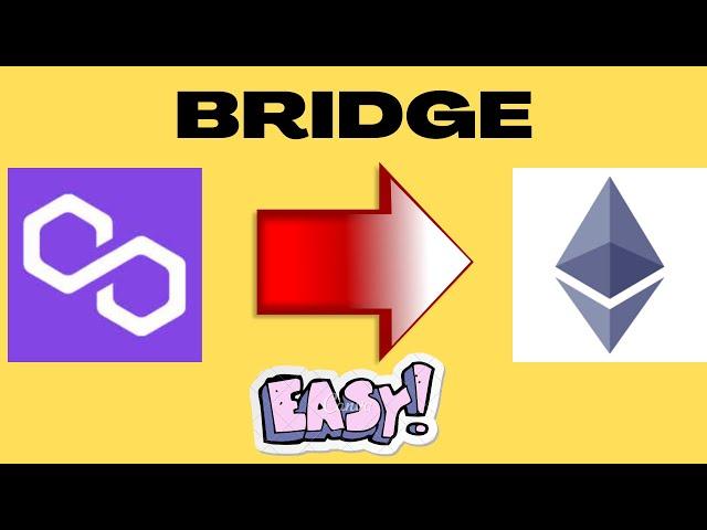 HOW TO USE THE MATIC TO ETH BRIDGE