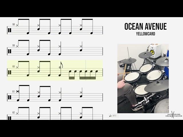  Ocean Avenue   Yellowcard DRUMS ONLY