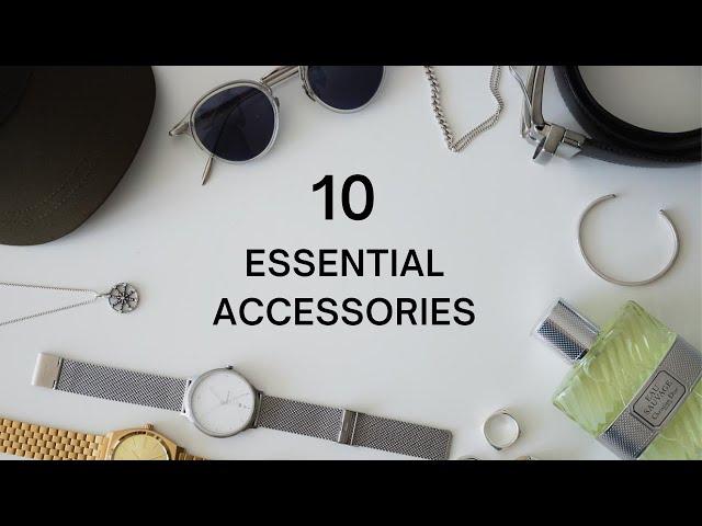 10 Fashion Accessories Every Guy Needs