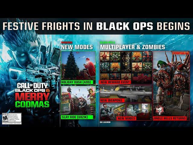 The NEW Black Ops 6 Christmas Update, Roadmap & Early Gameplay...