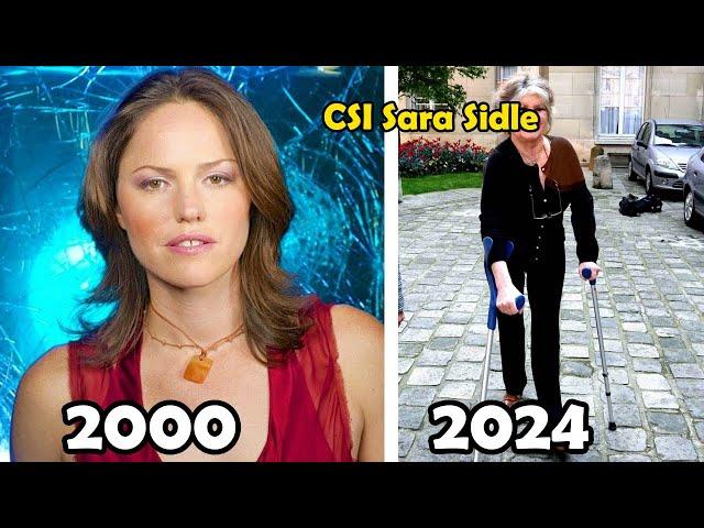 CSI: Crime Scene Investigation 2000  Cast Then and Now 2024 // Jorja Fox