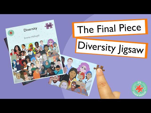 The final piece of the puzzle - Diversity 1000 piece jigsaw puzzle