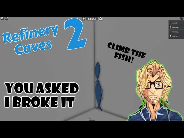 Roblox - Refinery Caves 2 - Its Alpha, Lets Break Stuff [1 hour]