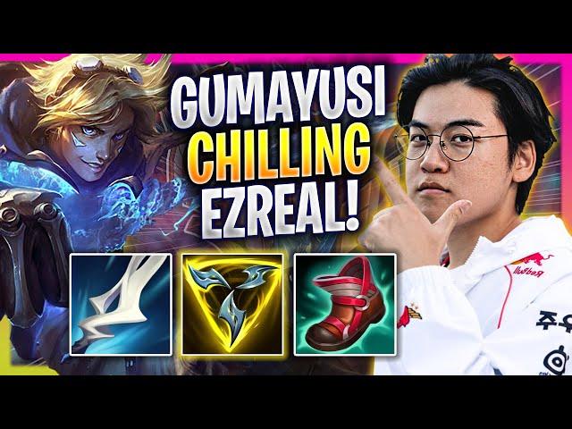 GUMAYUSI CHILLING WITH EZREAL! - T1 Gumayusi Plays Ezreal ADC vs Lucian! | Season 2024