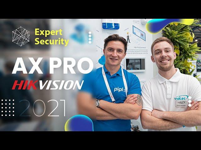 Беспроводная охранная сигнализация Hikvision AX PRO на выставке Expert Security 2021