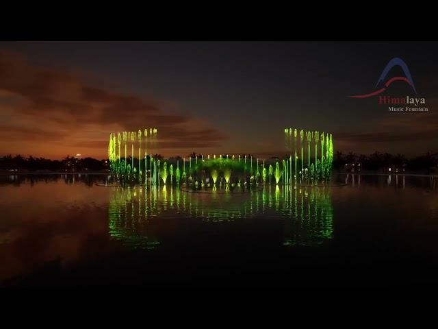 Large Floating Musical Fountain Design, Manufacture & Installation Process | Himalaya Music Fountain