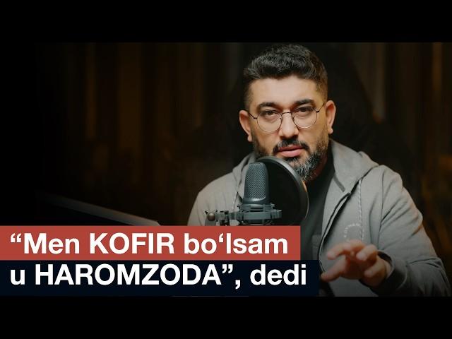 "Men KOFIR bo'lsam u HAROMZODA", dedi | @XizrAbdulkarim #abdukarimmirzayev