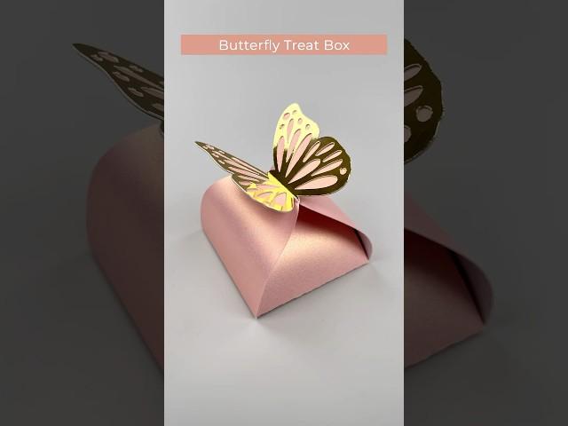 Easy Paper Butterfly Gift Box