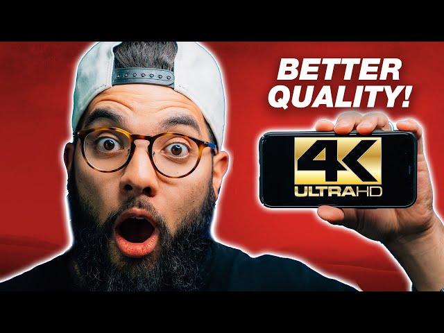 How To Get The BEST Video Quality on iPhone!