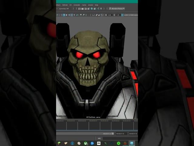 flamer mouth animation test