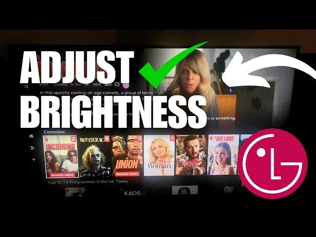 LG Smart TV: How To Change Screen Brightness & Color