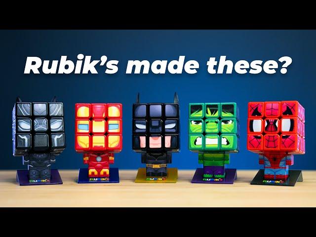 Rubik’s x Marvel/DC Cubers Unboxing!